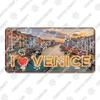 National Tourist City Plaques Metal Plate London Hawaii Venice Retro Metal Tin Signs Wall Decor Garage Car Club Living Room Home