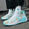 Nova Tendência Sapatos de Basquete de Alto Estilo Palmilha de Malha Casual e para Treino de Inverno Sapatos Esportivos para Homens