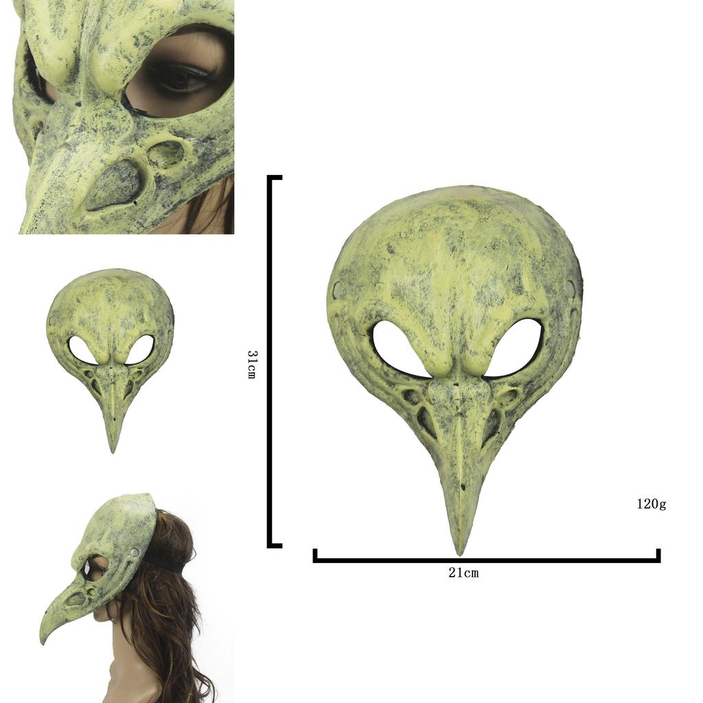 Halloween Mittelalterlicher Arzt Schnabel Vogel Skelett Maske Rollenspiel Requisiten Für Halloween