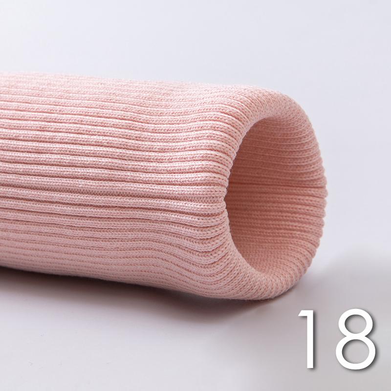 Cotton Rib Stretch Knit Cuffs Collars Hems Fabric Ribbed Knitted Cuffs Neckline Fabric For Sweatshirt Down Jackets Accessories