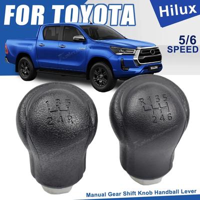 5/6 Speed Manual ABS Gear Shift Knob Head For Toyota Hilux Revo 2016 2017 2018 Car Styling Accessories