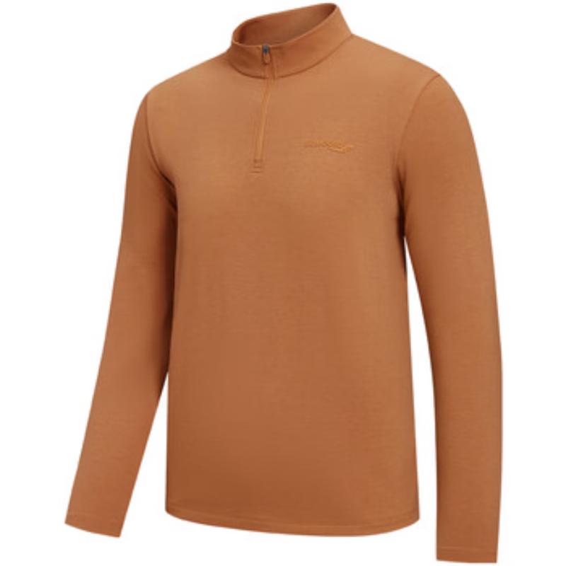 SAUCONY Men s Merino Wool Stretch Half-Zip Thermal Tee XL