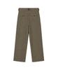 Sinkia Asymmetric Tuck Detail Gurkha Trousers Ash Olive