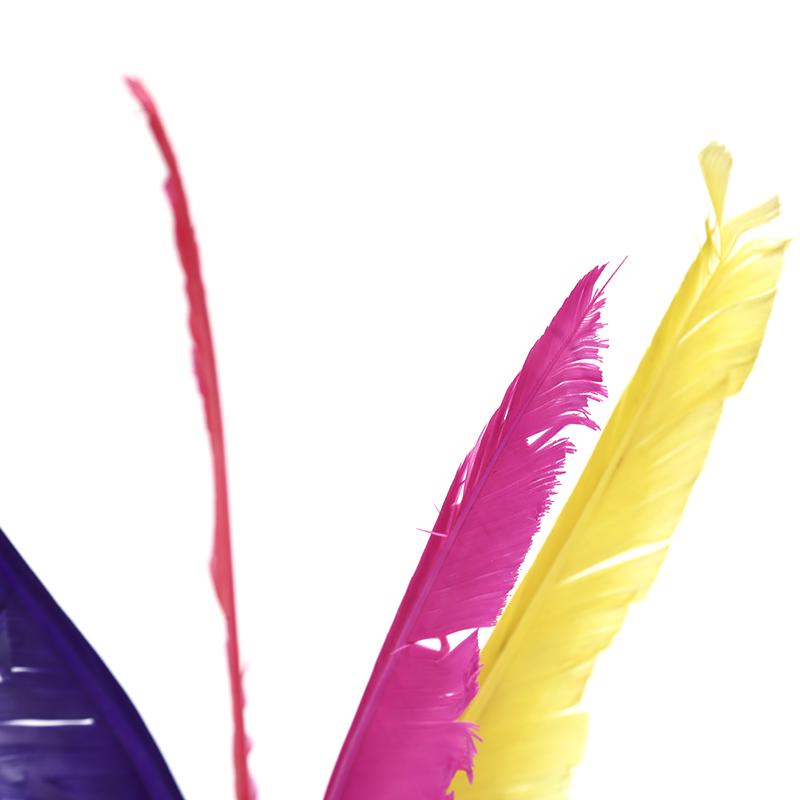 China Jianzi Footbal Foot Kick Handwheel Fancy Goose Feather Shuttlecock Fitness