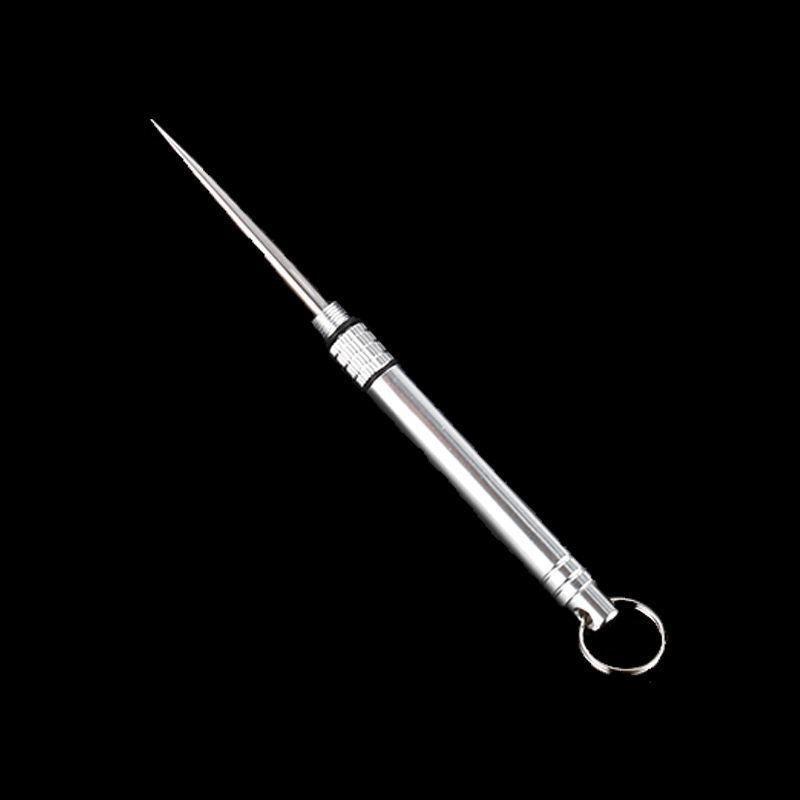 

Титановая зубочистка портативный металлический карманный брелок из нержавеющей стали многоразовые зубочистки для кемпинга пикника путешествия на открытом воздухе 47mm серебряный