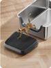 Large Stainless Steel Top-Entry Cat Litter Box with Anti-Splash Design and Deodorizing Features