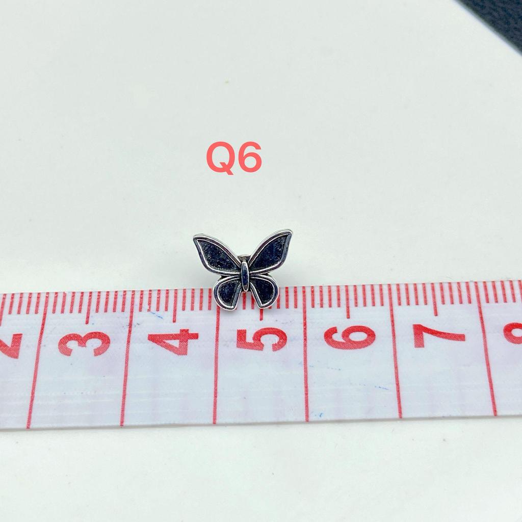 Retro Silver Butterfly & Star Bowknot Flower Alloy Jewelry Nail Gold Metal Accessories