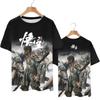 Hot Sale Rollenspellen Zwart Mythe Wukong Print T-shirt 3D Mode Mannen/Vrouwen Korte mouw T-shirt y2k Origineel heren T-shirt