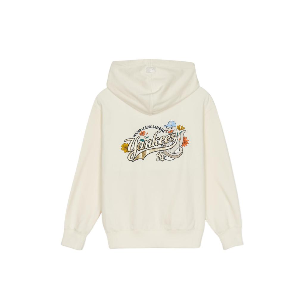 New MLB New York Yankees Sweatshirt Unisex Cream 3AHDQ0151-50CRS