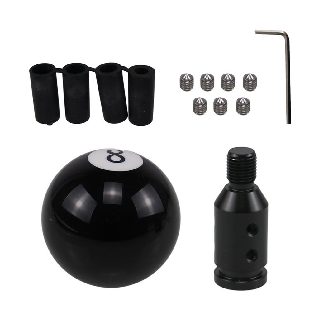 Car Gear Knob with Universal Adapter Manual Transmission Gear Knob Acrylic Gear Shifts Knob for Manual Transmissions