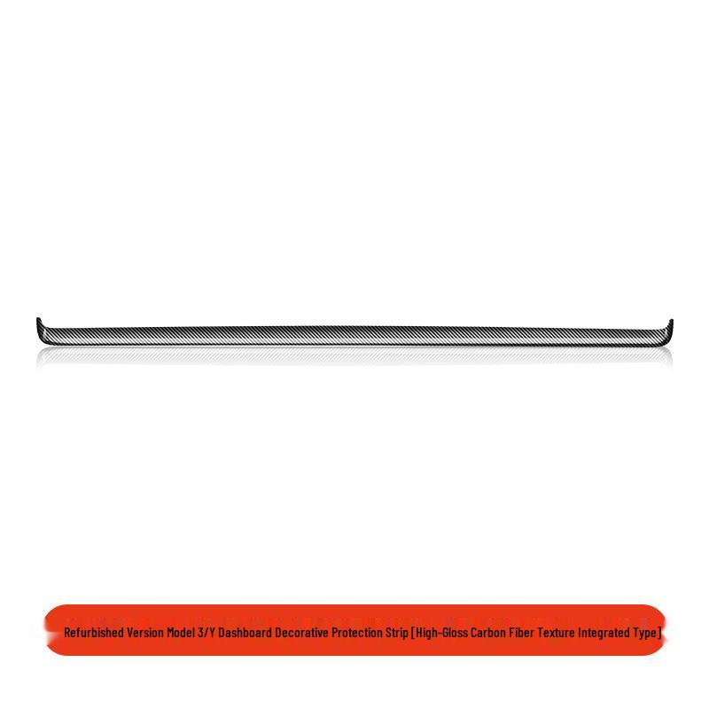 Tesla Model 3/Y Dashboard Decorative Protection Strip Panel Stickers