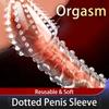 Reusable Dragon Dotted Penis Sleeve Condoms For Man Penis Enlargement Vagina Orgasm Stimulation Delay Ejaculation Condom Sex Toy