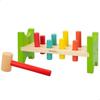 Jeu d'habileté en bois - WOOMAX - 10 pièces - 26x12x9 cm - 6 unités - Bois - Dextérité - Pour enfants +12 mois