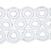 Milk Silk Embroidered Lace, Lolita Dress Accessories Dress Skirt Waving Circle Lace