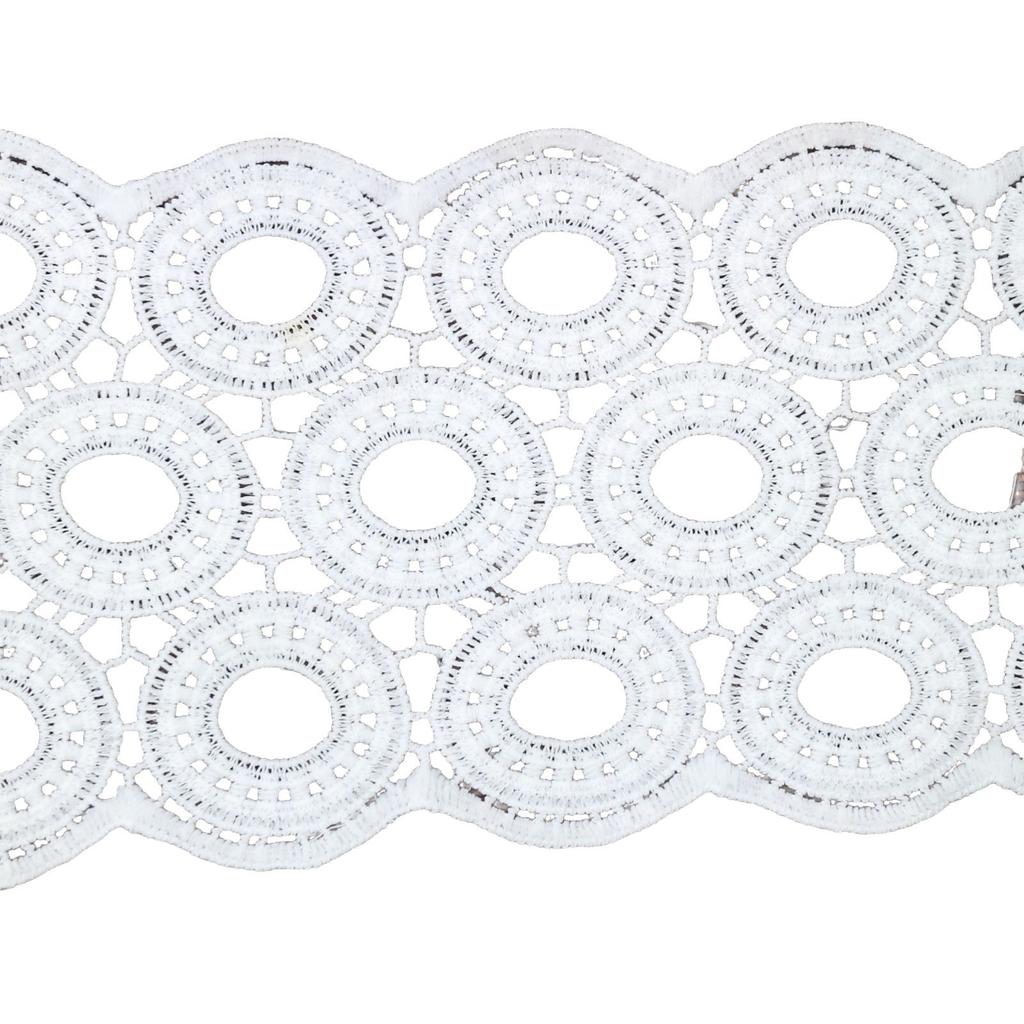 Milk Silk Embroidered Lace, Lolita Dress Accessories Dress Skirt Waving Circle Lace