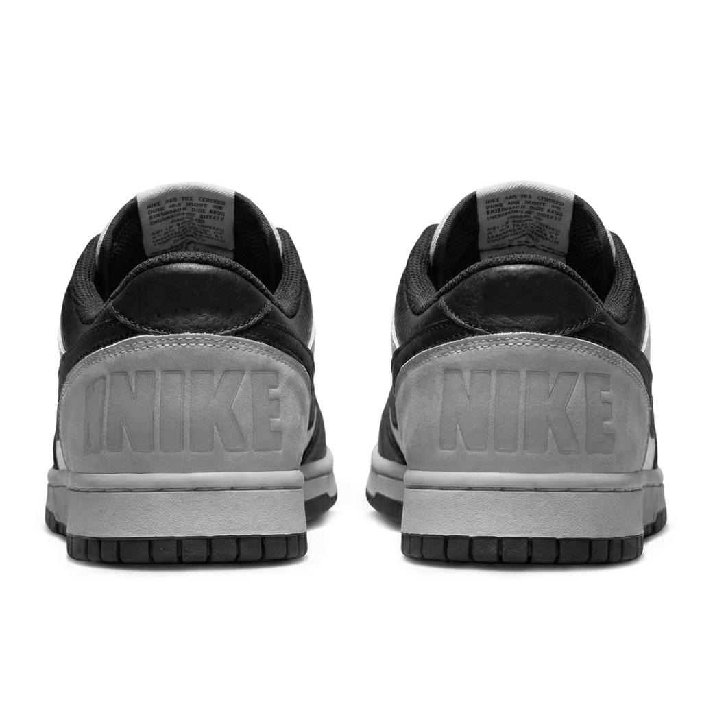 Nike Dunk Small Abrasion Resistant Slip Resistant Low Top Skateboard Shoes Unisex Black Gray 355152-017
