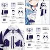 Hololive Kanna Eru Cosplay Costume With Polyester Fabric For Anime Role Play