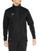 New Balance AMT25206 Soccer Jersey S Warm-up Half-Zip T-Shirt, Black,