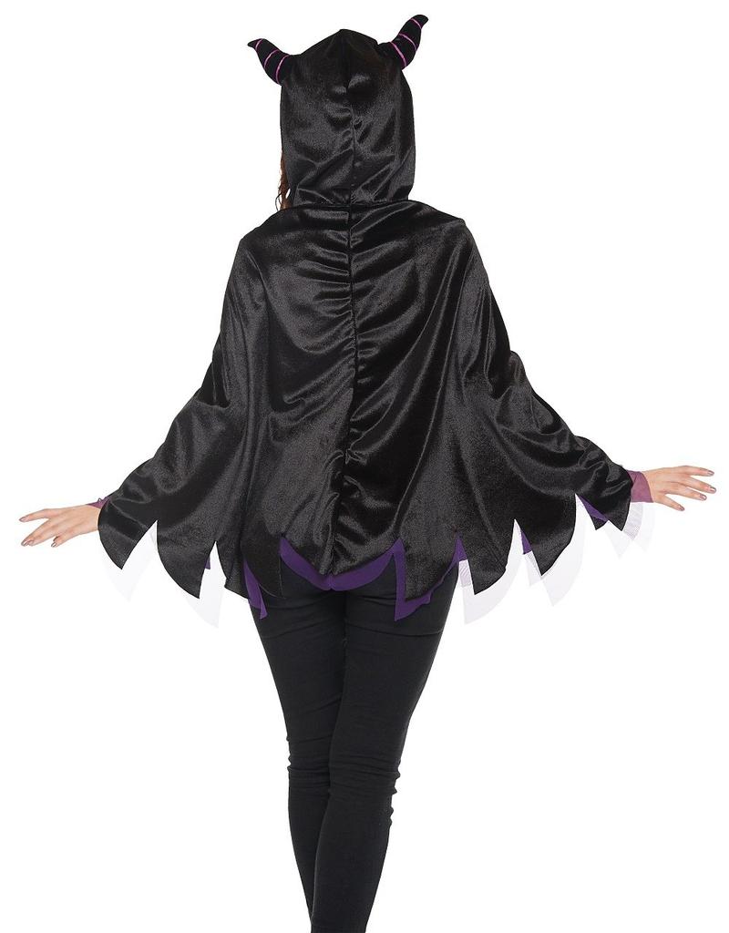 Disney Sleeping Beauty Maleficent Cape Costume, Unisex, Cape Length 63cm