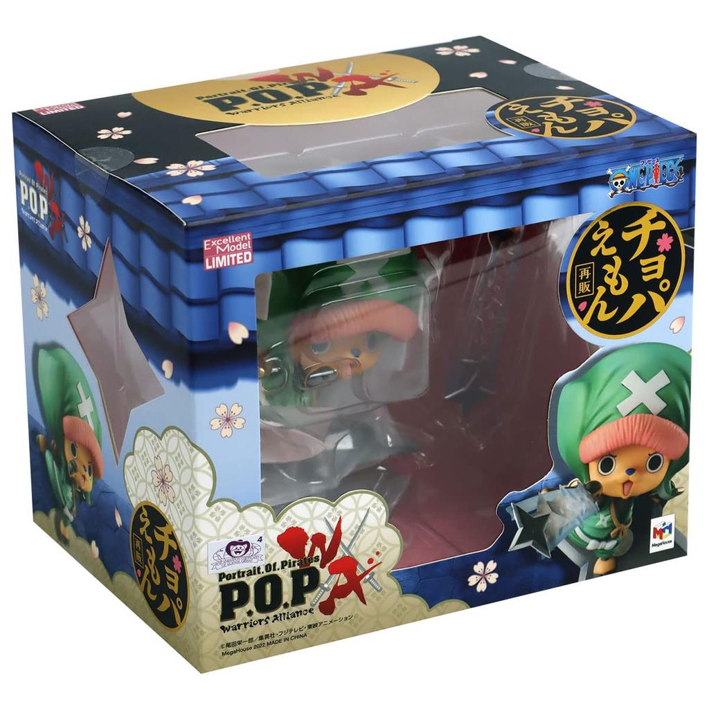 Megahouse One Piece Warriors Alliance Chopperemon Pirate Portrait Collector Figure - - -