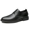 Herrenschuhe Derby Top Qualität Leder Gesellschaftsschuh Herren Weiche Sohle Herren Schwarz Büro Herren Lässig Business Frühling Herbst Schuhe