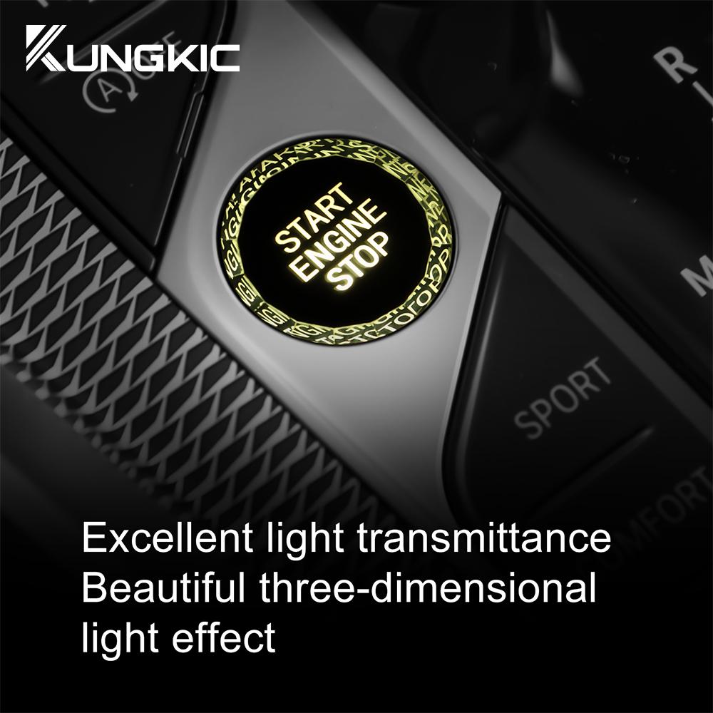 Crystal Engine Start Button Cover Trim for BMW Z4 G29 3 Series G20 X5 G05 X7 G07 8 Series G14 G15 G16 X3 G01 F97 Interior Moulding Accessories