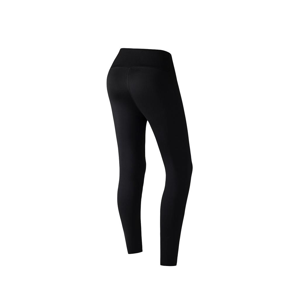 Anta Training Series Womens Compression Pants 2025 Winter Yoga Leggings Women bottoms Black 962547310-2