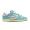 Tênis Masculino Nike SB Dunk Low Verdy Visty Blue Gaze/Light Arctic Pink/Bicycle Yellow