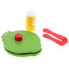 Simulation Pancake Machine Toy Children Kids Pancake Maker Cooking Wooden Kitchen Toys