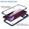 360 Double-sided Clear Phone Case For Xiaomi Redmi Note 13 Pro Plus 13C 4G 5G Shockproof Camera Lens Screen Full Protection Phone Bumper Cover