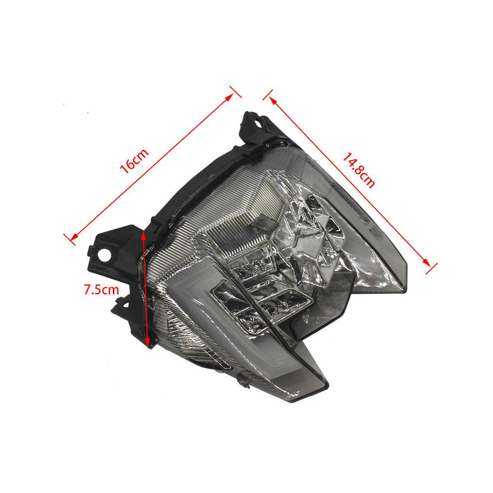Rear Integrated LED Tail Light Brake Turn Signal For 2017-2020 Yamaha MT09 FZ09