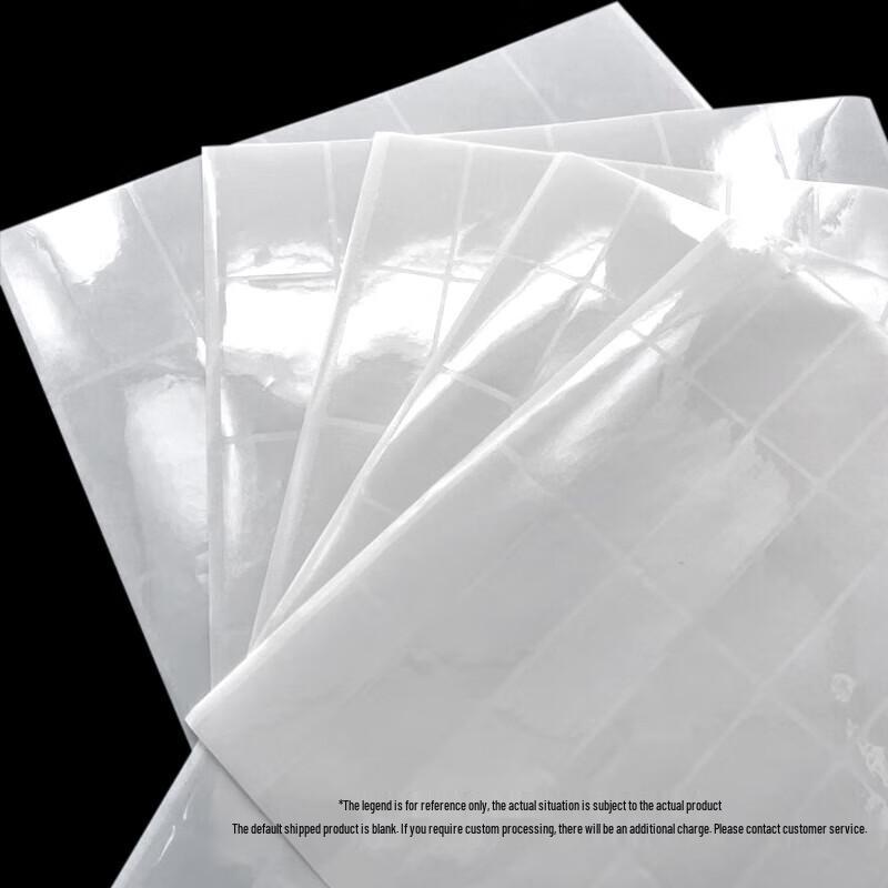 TECHAIN Waterproof Transparent Self-Adhesive Label Film