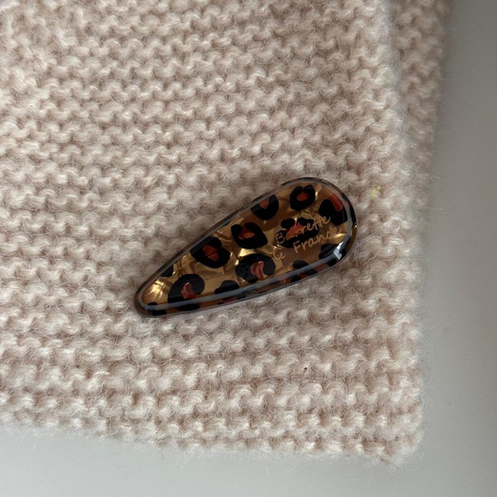 Leopard Print Hair Claws Clip High Sense Design Luxury Hair Accessories for Women Korean Autumn and winter hair accessories