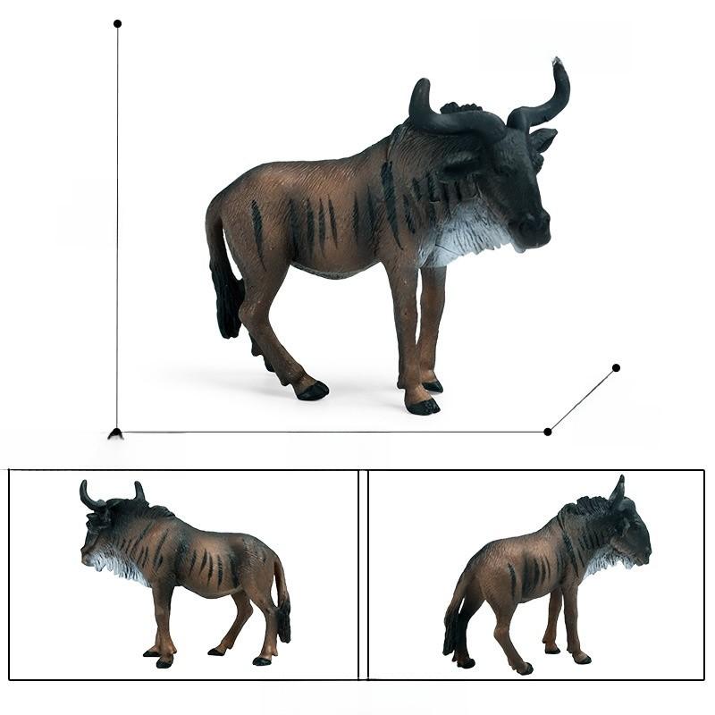 Antelope Wildlife Model Static Plastic Toy Scene Decor For Kids