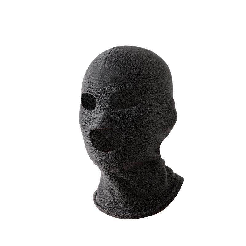 

Зимний теплый флисовый балаклава: Ветрозащита лица и шеи для велоспорта, катания на лыжах и активного отдыха для мужчин и женщин One Size