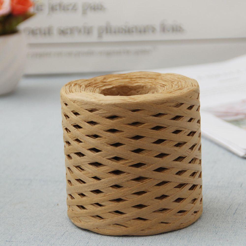 200m Used For Weaving Hats Lafite Braided Rope Packaging Tape Decorative Rope Manual