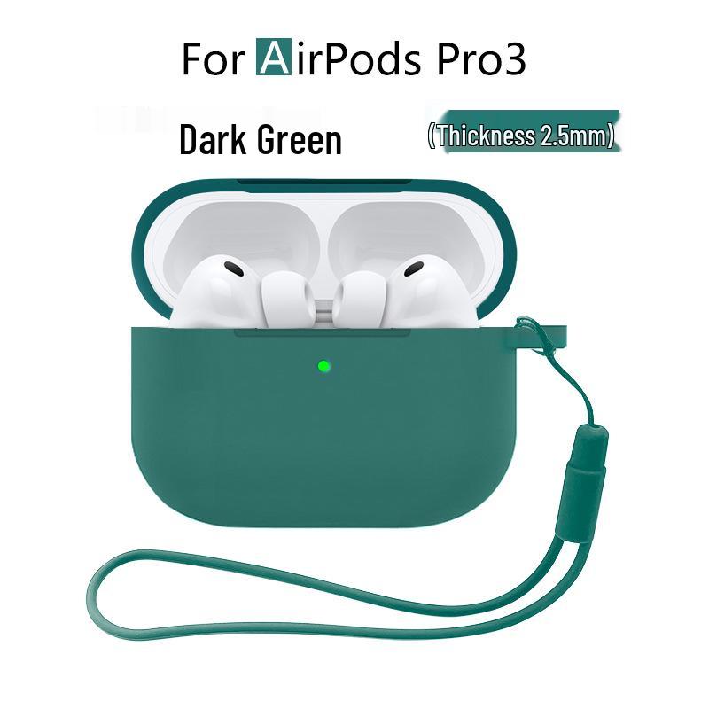 Compatible with Apple AirPods Pro 3 Silicone Protective Case, Bluetooth Earphone Cover