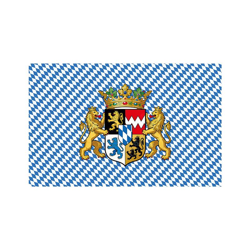 Munich Oktoberfest Outdoor Patio Party Bunting Banner, German Theme Backdrop Decor, Waterproof Durable Festival Flag