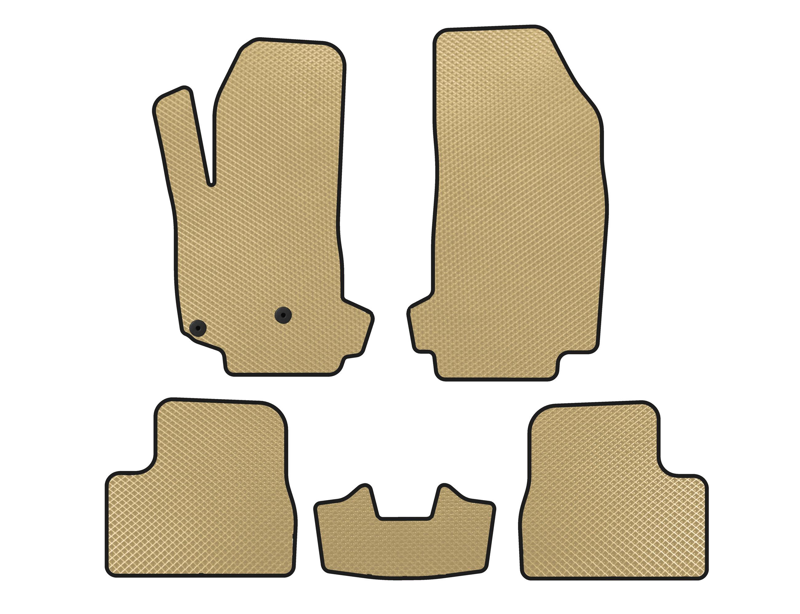 

EVA mats (Beige) for Citroen DS-3