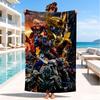 Trans-formers Beach Towel, Super Soft Microfiber, Perfect Gift for Her/Him, Birthday, for Pool, Beach, Travel, Decor Beach Party