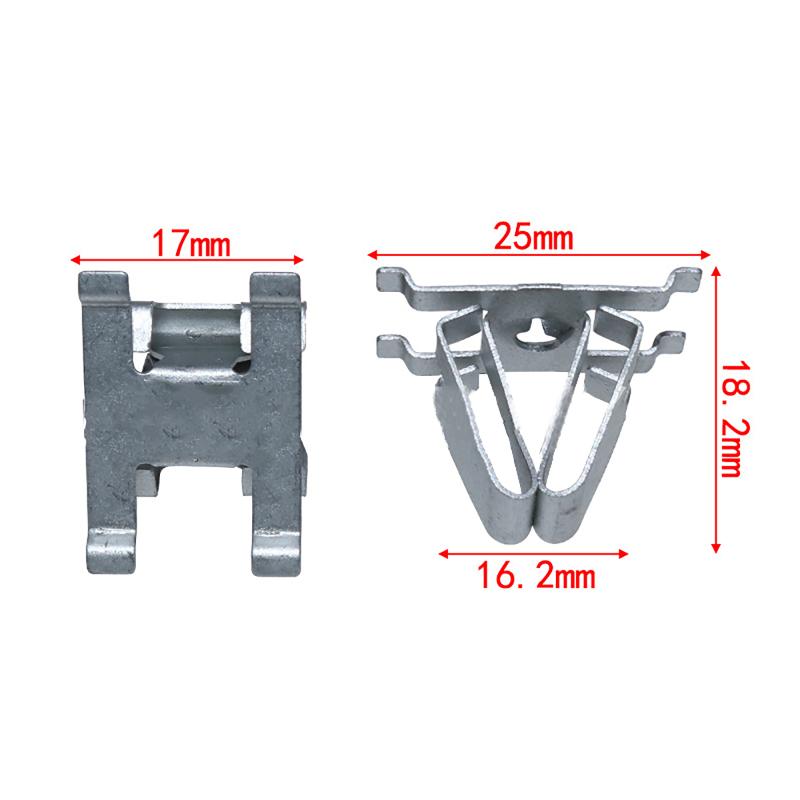 Sunshade Roof Clasp Clip For Golf 6 MK6 Touran CC Roof Handle Snap Iron Clip For Sunshade Roof Clasp Clip серебряный