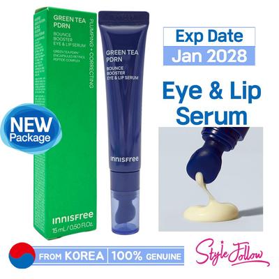 Suero Revitalizante Ojos y Labios Té Verde PDRN Bounce Booster 15ml