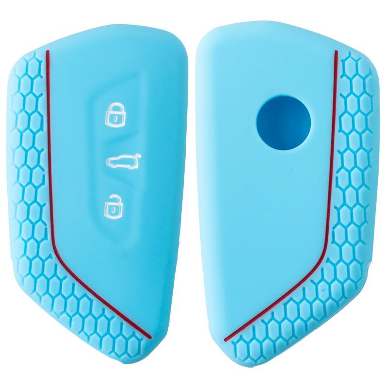 

Suitable for Volkswagen Weiran ID.6 X Lanjing ID.3 Silicone Key Cover Golf 8 Key Bag Touron X Protective Cover