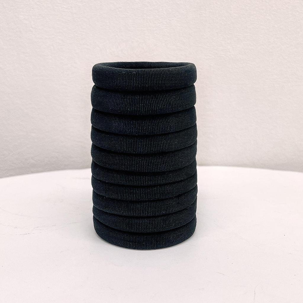 10Pcs/bag High Elasticity Seamless Towel Hair Loop Scrunchies for Women Elasticity Hair Loops Fashion Hair Accessories