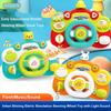 Flash/Music/Sound Eletric Simulation Steering Wheel Toy Educational Stroller Steering Wheel