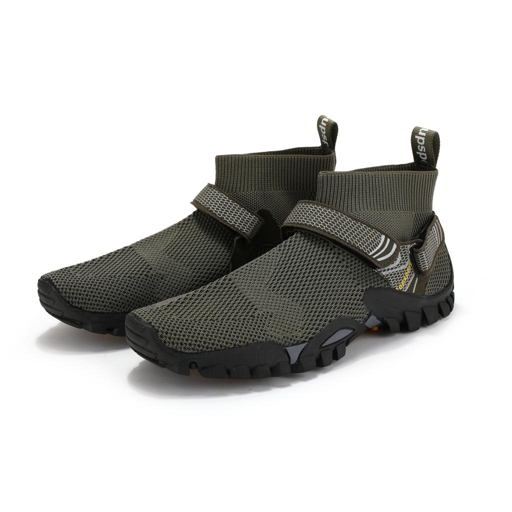 Fashion Men Hiking Shoes Mountain Desert Climbing Shoes High Quality Sneakers Platform Outdoor High Top Shoes Breathable Trekking Boots