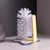 Kitchen Glass Scrubber Multi-use Non-slip Handle Cup Bottle Cleaner Brush for Sink Dish Wine Glass Baby Feeding Bottle Washing