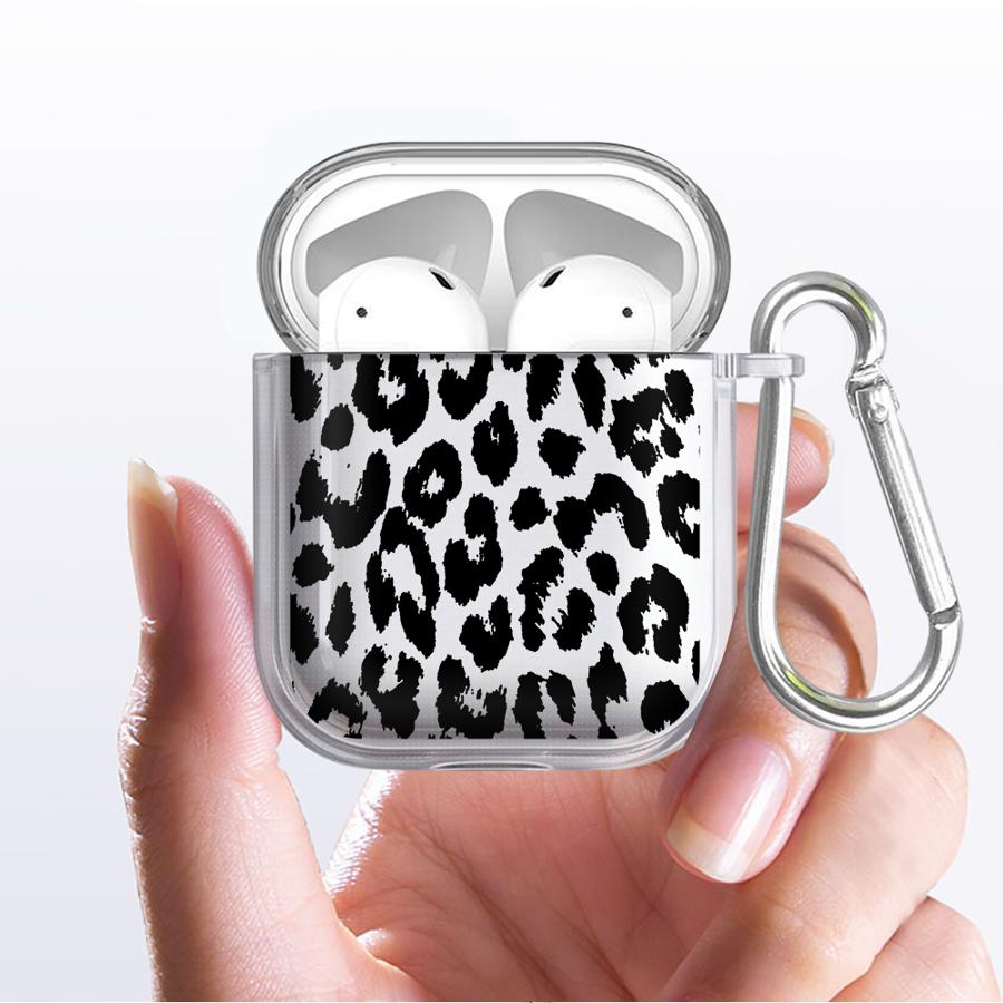 Clear Earphone Cases Cover Case For Airpods 1 Pro3 3 4 Pro Pro2 2 Leopard Fashion Spots