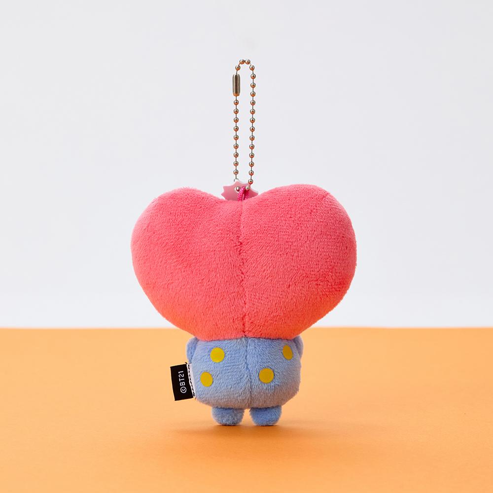 BT21 TATA Today's Mood Doki Doki Plush Keychain