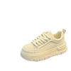 Summer 2025 Men's White Breathable Skate Shoes: Versatile, Casual, Thick-Soled